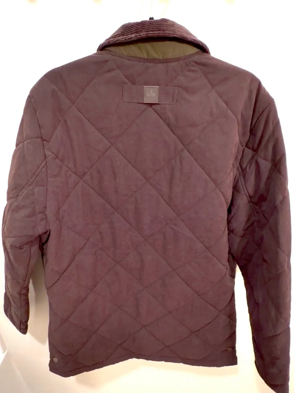 NWOT RAINFOREST Diamond Quilted Harbor Coat Chocolate M